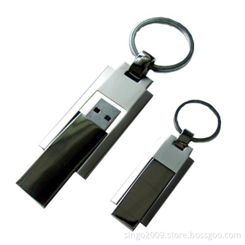 Key Chain & Rotating USB Flash Disk (U-3513)